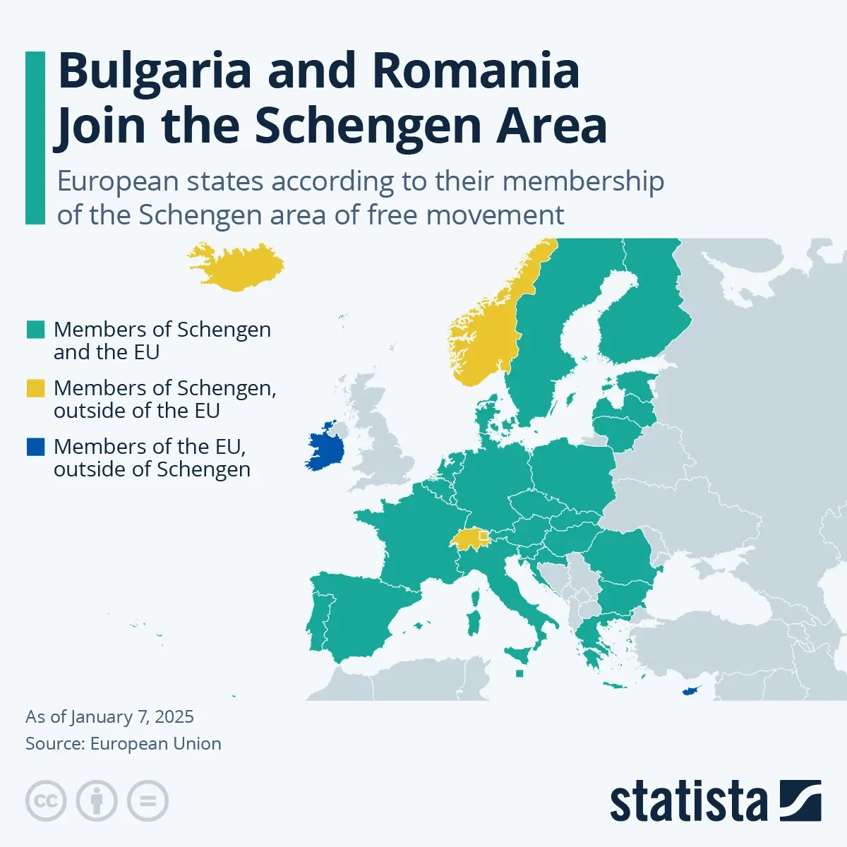 Bulgaria and Romania Join the Schengen Area