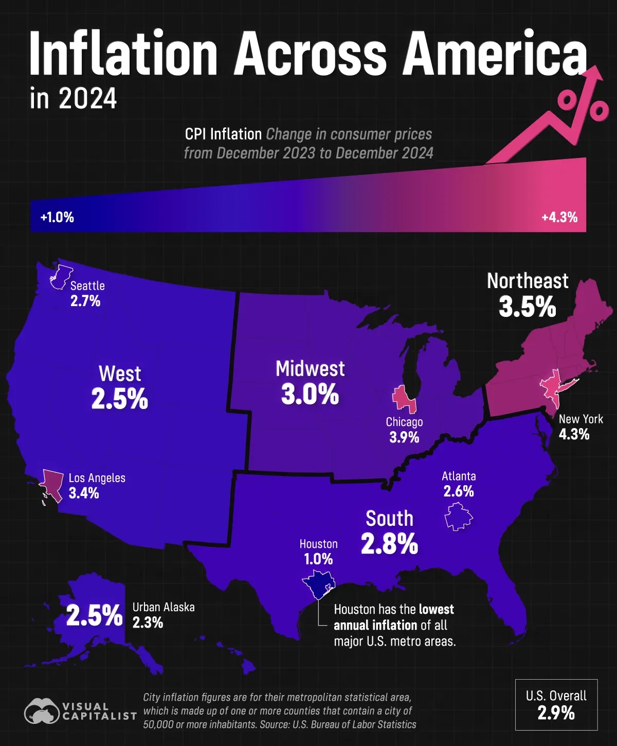 New York Metro Area Leads In Inflation in 2024 📈