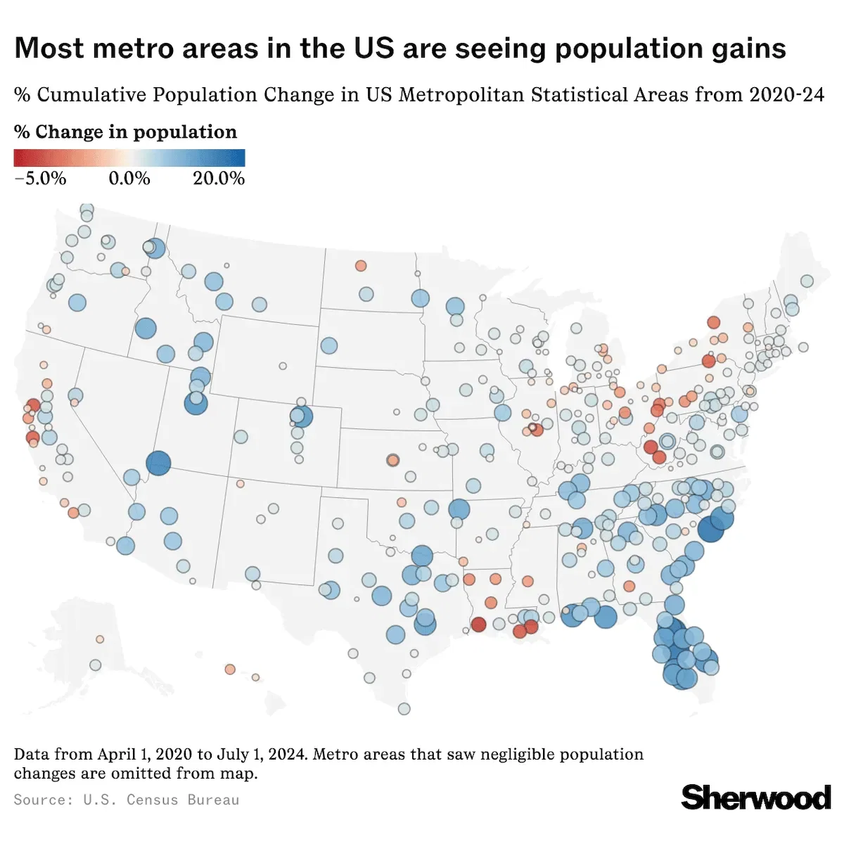 America’s cities are growing again, and Florida remains a hot spot for movers