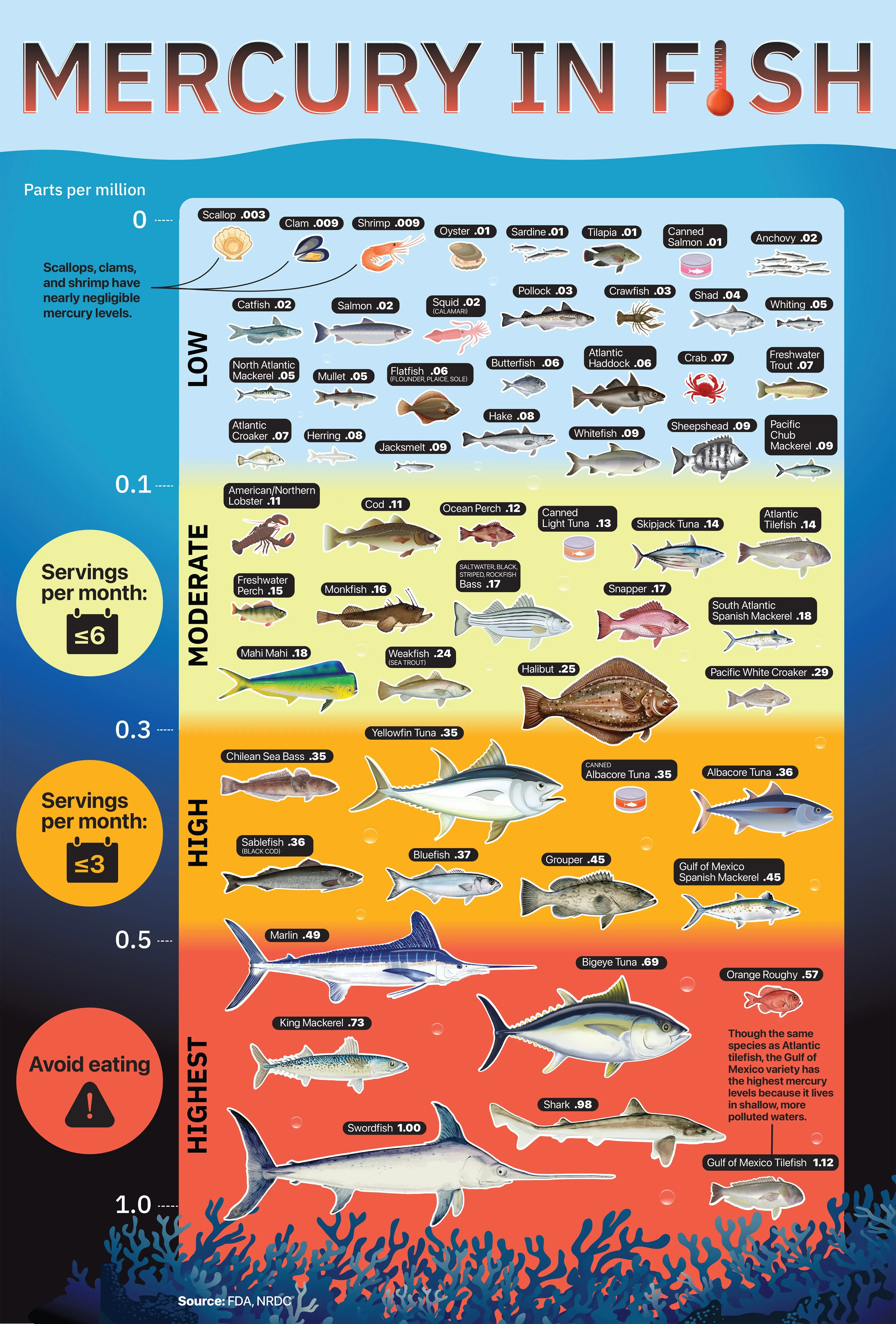 Mercury in Fish